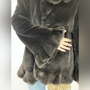 Genuine Black mink jacket